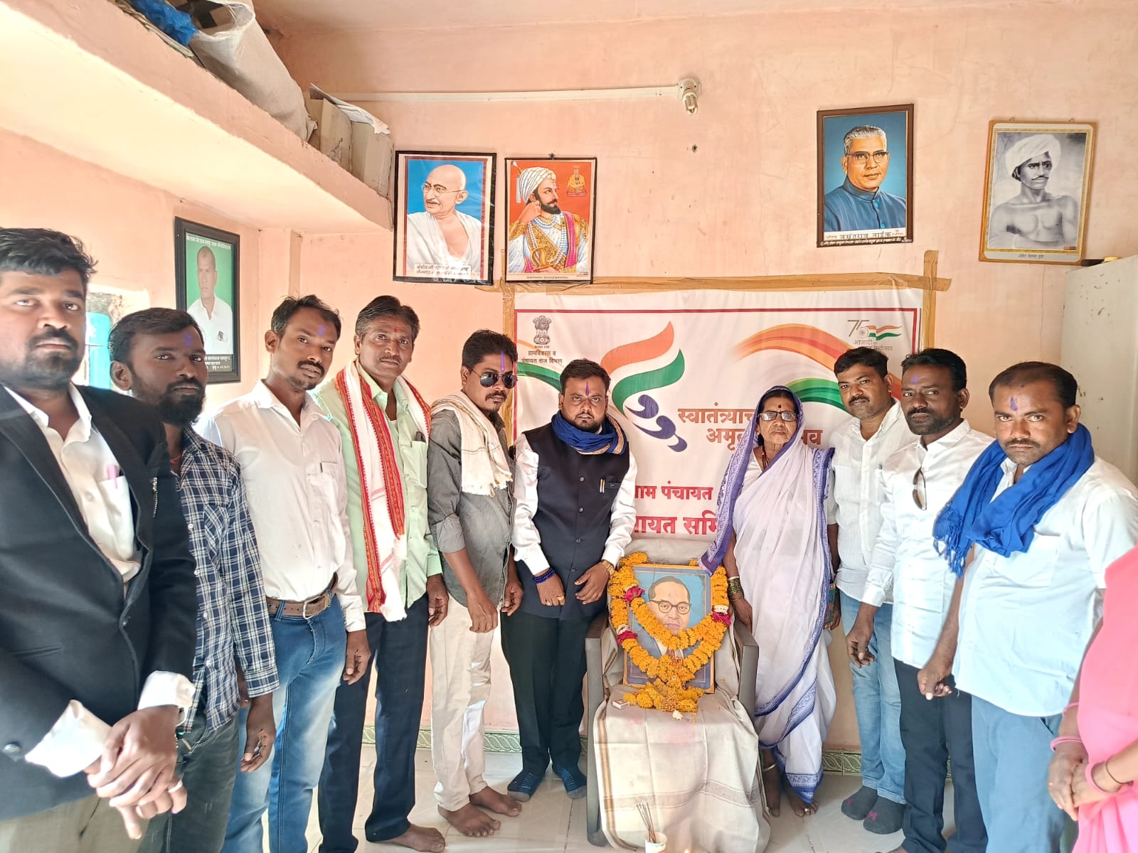 नागापूर (रूपाळा) येथे भारतरत्न डॉ.बाबासाहेब आंबेडकर यांची 135वी जयंती फार मोठ्या उत्साहात साजरी करण्यात आली.