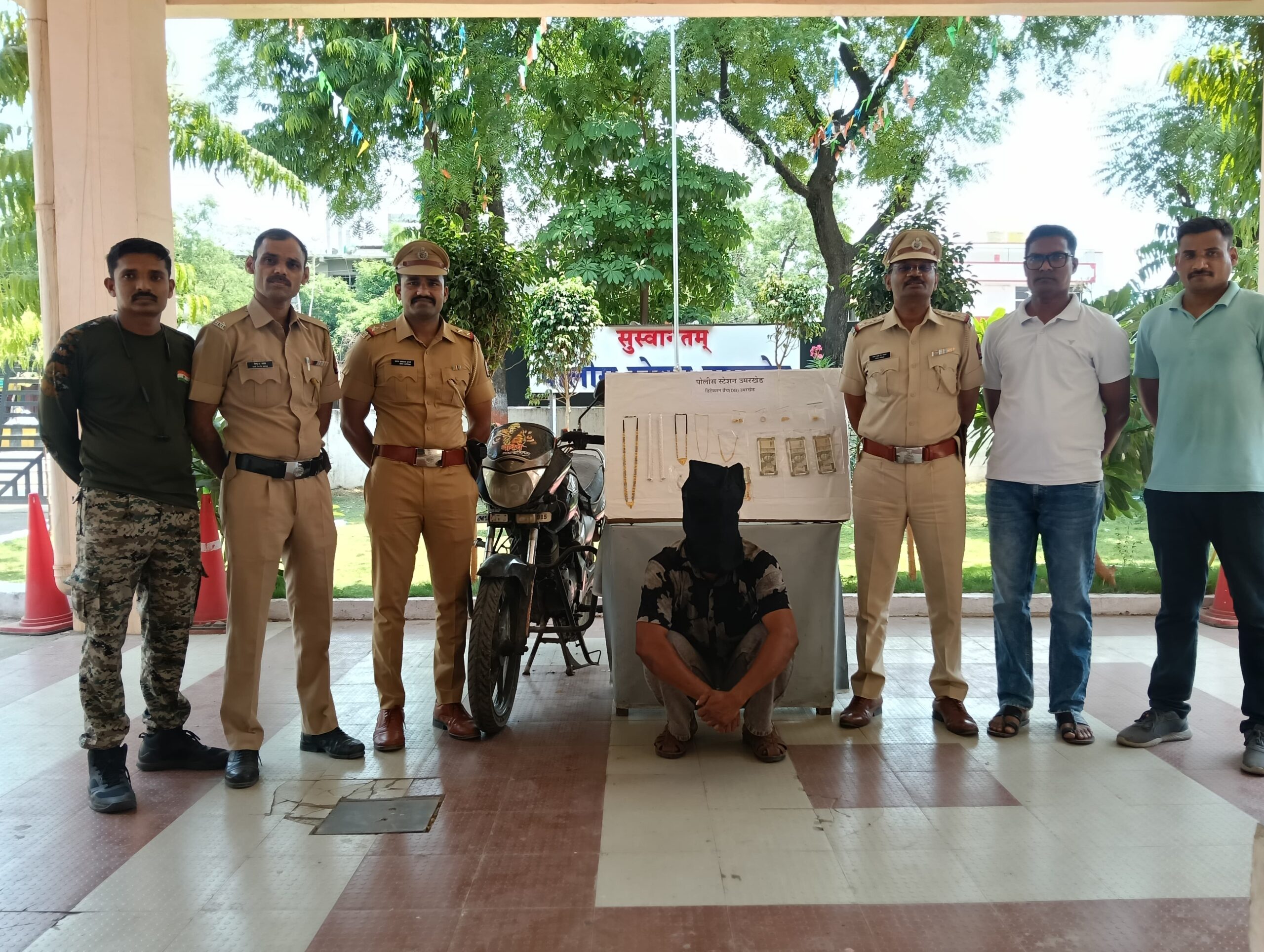 धडाकेबाज कारवाई: उमरखेडमधील घरफोडीचा गुन्हा उघड; दोन आरोपींना हैदराबादमधून अटक
