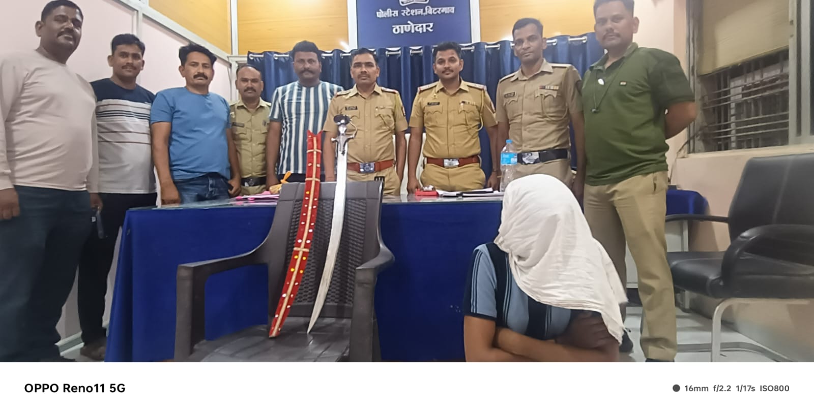 ढाणकीत तलवारीसह तरूणाला अटक; शहरात धारदार शस्त्रांचे प्रमाण वाढल्याने 'कॉम्बिंग ऑपरेशन'ची मागणी